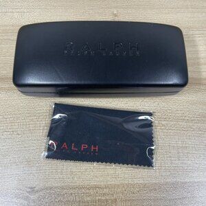 Ralph by Ralph Lauren Eyeglasses‎ Sunglasses Hard Case Black and Cleaning Cloth